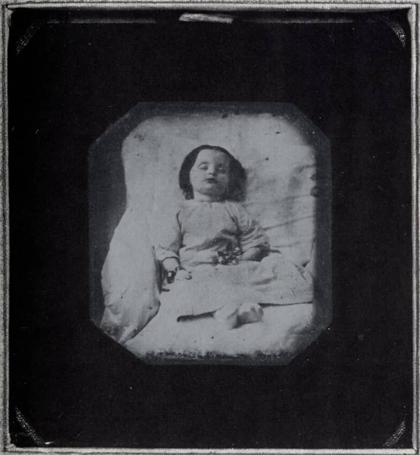 Son of the Mayor of Vienna, Cajetan Felder, on his deathbed Unknown, c. 1850