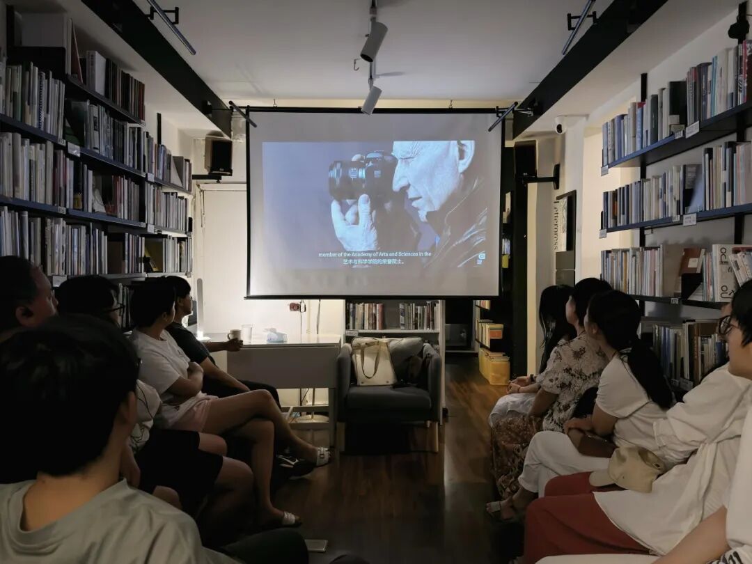 The documentary screening before the talk.