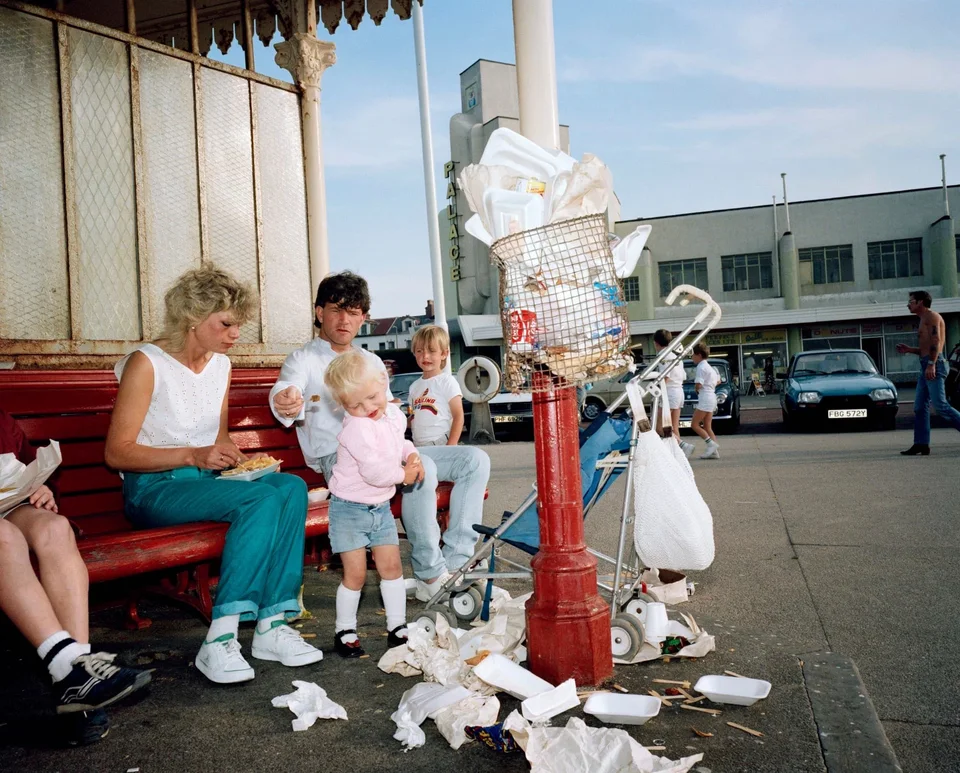 Martin Parr,The Last Resort, New Brighton, 1983–1986.