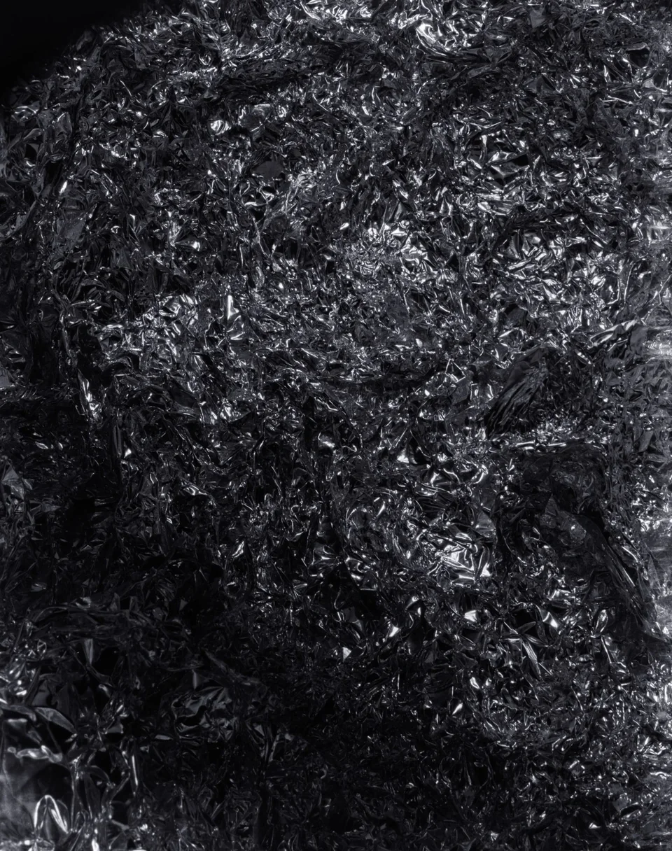James Welling,Aluminum Foil.