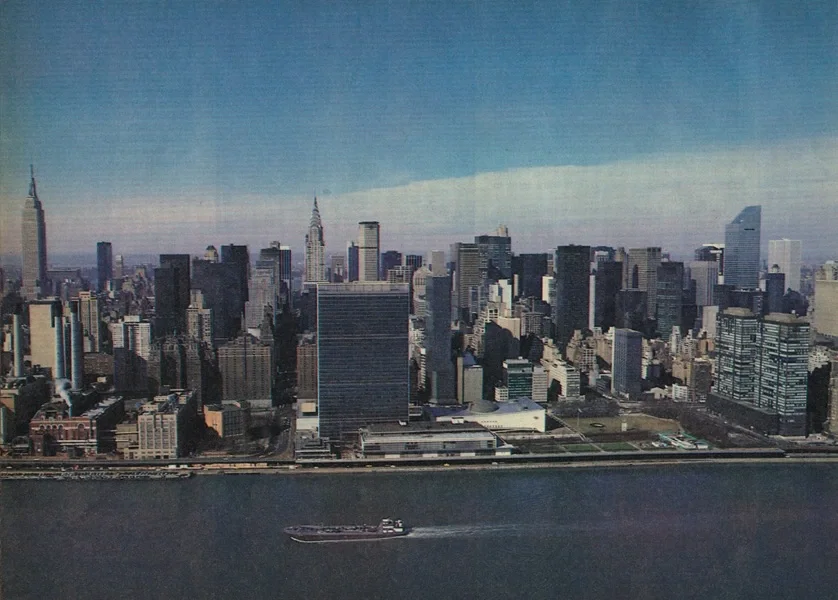 1984年《纽约时报杂志》的纽约城市影像修改示例。