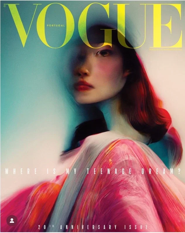 葡萄牙版《Vogue》的AI封面。