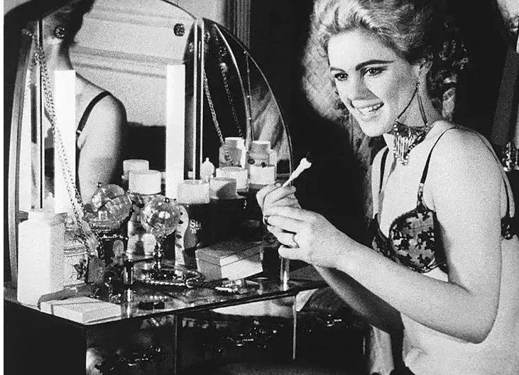 Edie Sedgwick, a still from Andy Warhol's filmPoor Little Rich Girl, 1965.