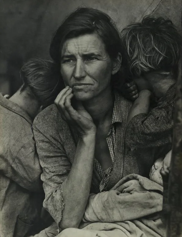 Dorothea Lange,Migrant Mother, 1936.