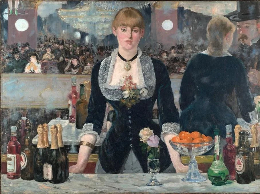 Fig. 9 Édouard Manet, A Bar at the Folies-Bergère, 1881, oil on canvas, 90 × 130 cm, Courtauld Gallery, London