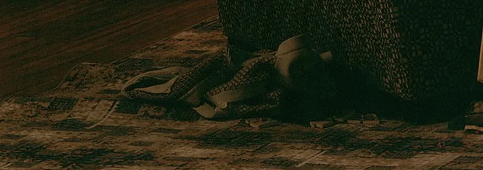 Fig. 19 The carpet in the lower left corner of Ventriloquist