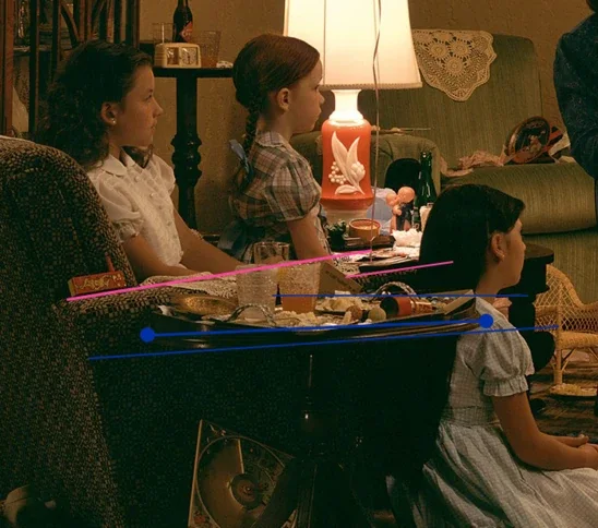 Fig. 21 The table and tray in Ventriloquist