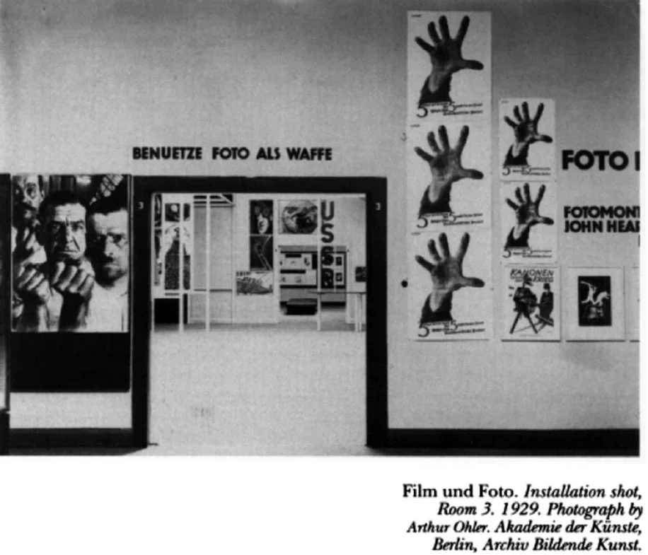 Figure 5 Works by John Heartfield in Section 3 ofFilm und Foto, 1929