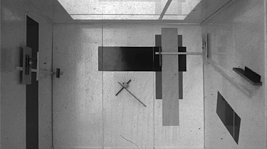 Figure 9 El Lissitzky,Proun Room, 1923