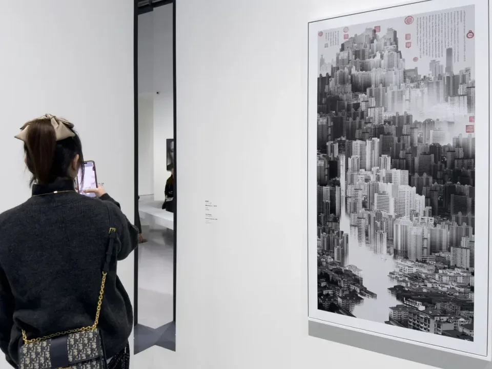 "Another Avant-Garde: Photography 1970 - 2000," a special exhibition of the five-year exhibition collaboration between the West Bund Museum and the Centre Pompidou, West Bund Museum; gaps between the galleries
