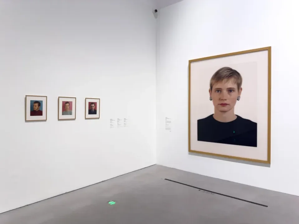 Works by Thomas Ruff in "Another Avant-Garde: Photography 1970–2000," West Bund Museum, Shanghai, November 7, 2024. Photo by Guosen Chen