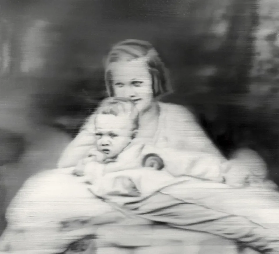 Gerhard Richter,Aunt Marianne, 1965, oil on canvas, 39 ¾ × 45 ¼ in. (100 × 115 cm), catalogue raisonné (CR) no. 87