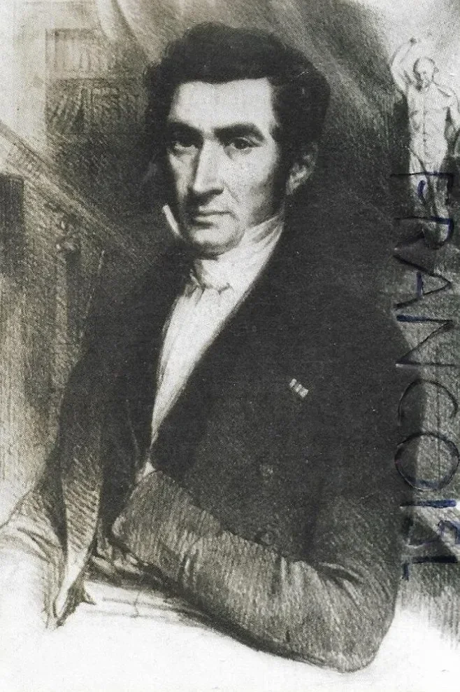 阿道夫·凯特勒（Adolphe Quételet，1796—1874）肖像，比利时皇家气象天文台创始人