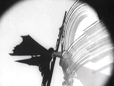 Nikishka in his winged suit in Wings of a Serf