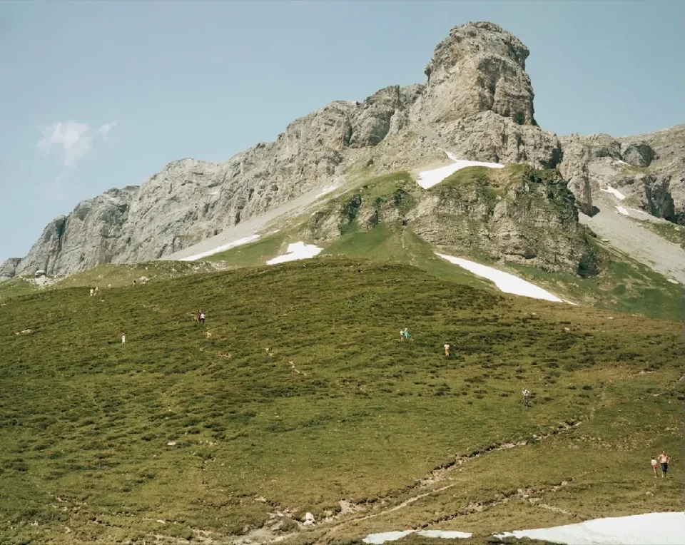 Gursky,Klausen Pass, 1984