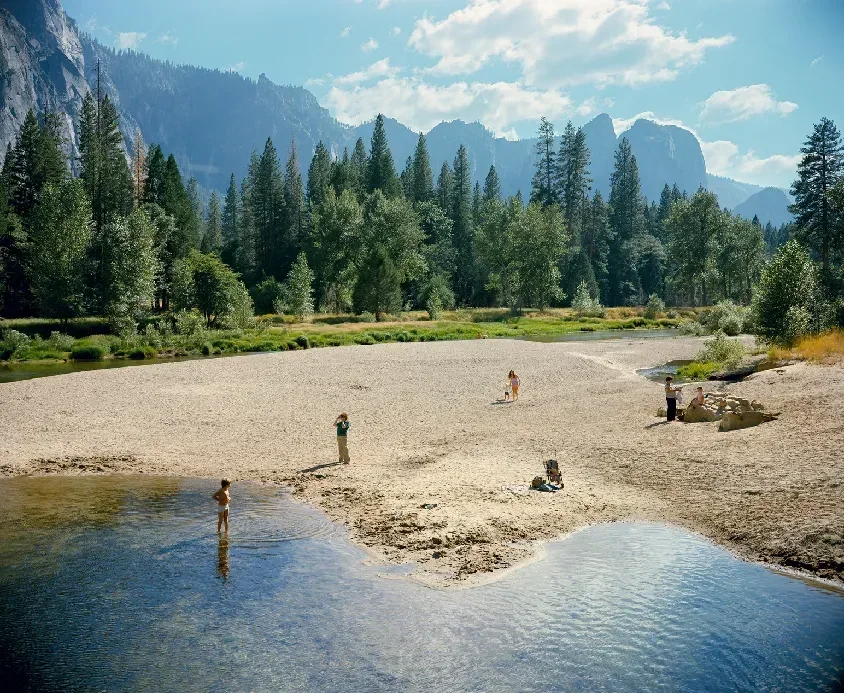 Shore,Merced River, from Uncommon Places
