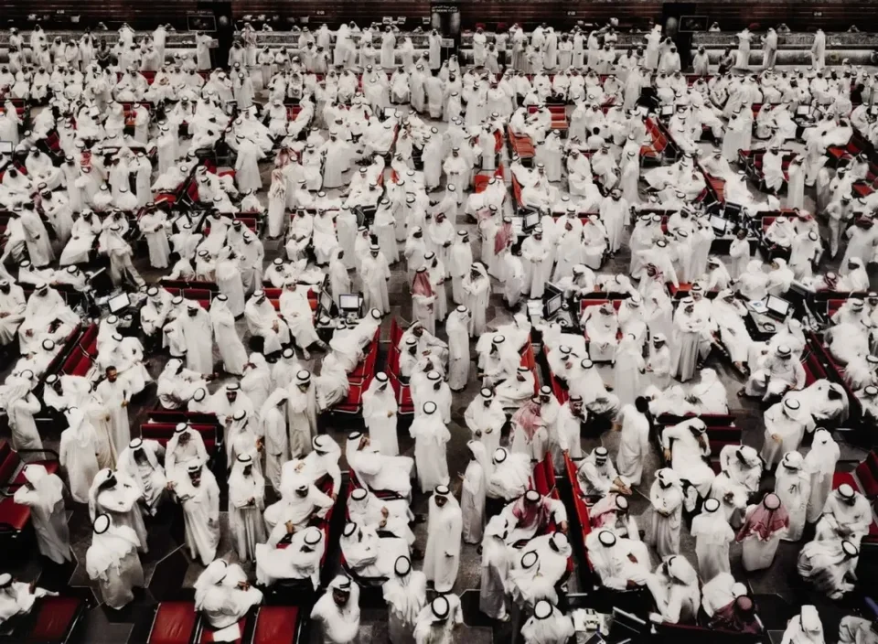Andreas Gursky – Kuwait Stock Exchange II, 2007, photo: VG Bild-Kunst, Sprüth Magers, Berlin/London