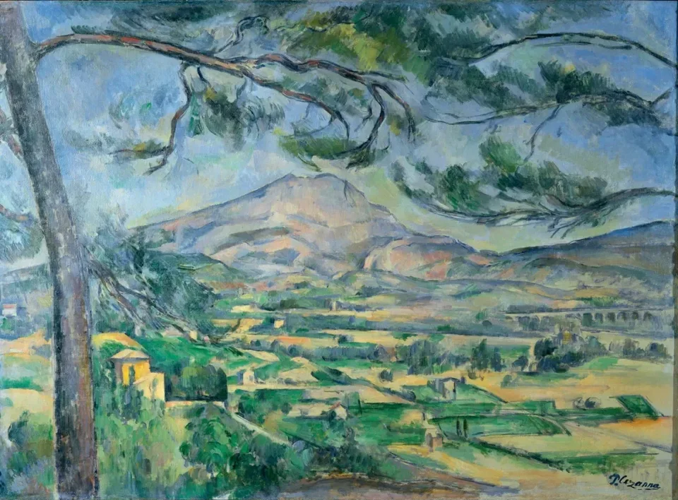 Paul Cézanne (1839-1906), The Montagne Sainte-Victoire with a Large Pine, around 1887, The Courtauld, London (Samuel Courtauld Trust) © The Courtauld