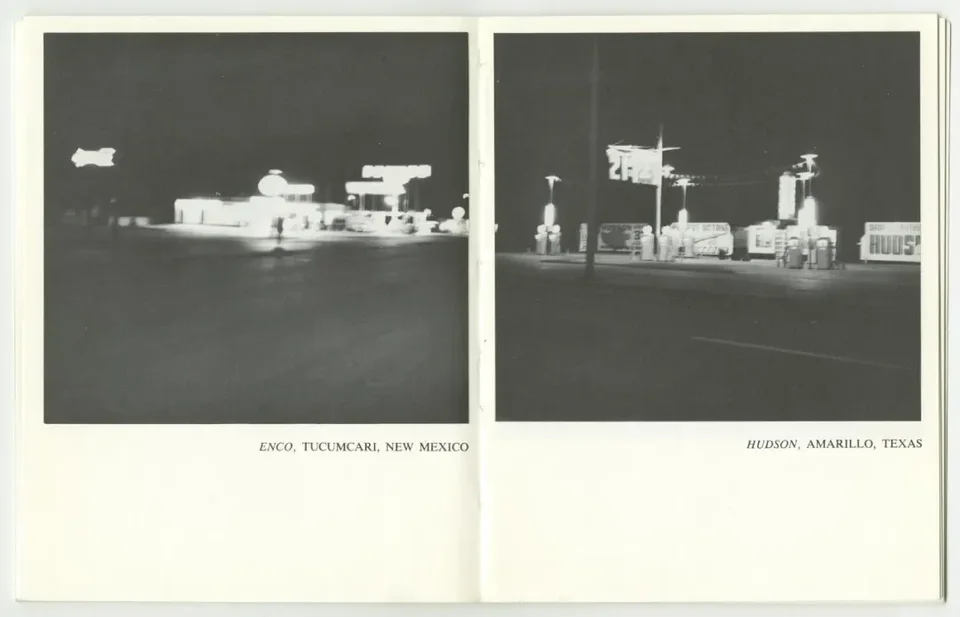Edward Ruscha,Twentysix Gasoline Stations, 1964, 7 x 5-1/2 x 1/4 inches book, offset lithograph on paper.