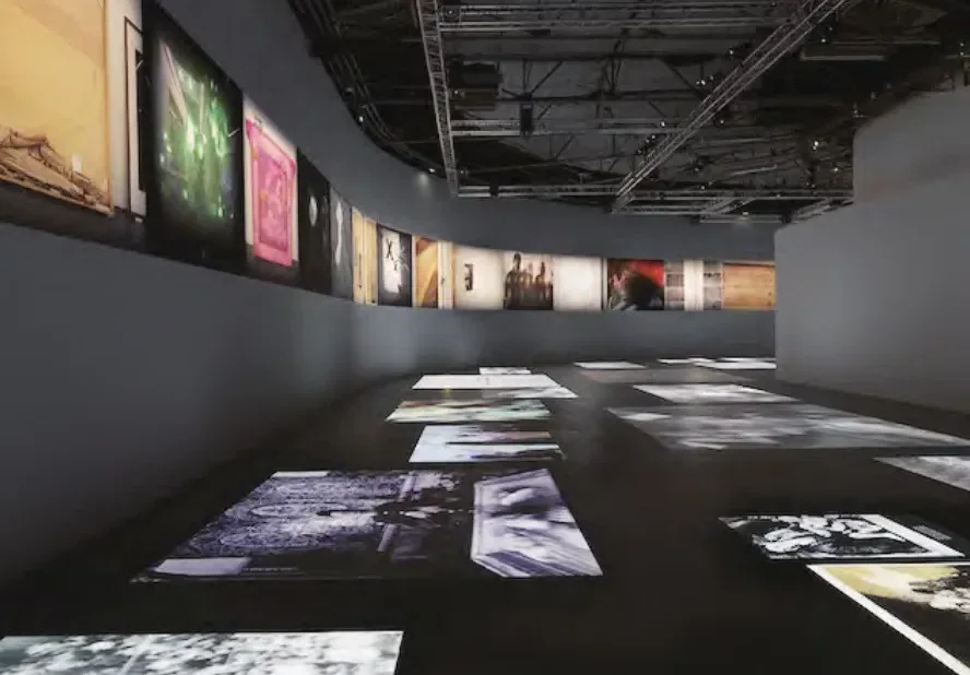Installation view of the exhibition "New Ghost Stories"