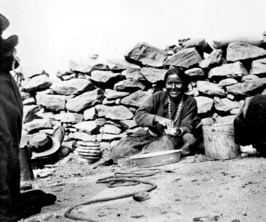 Warburg, photograph from the North American journey, No. 110;